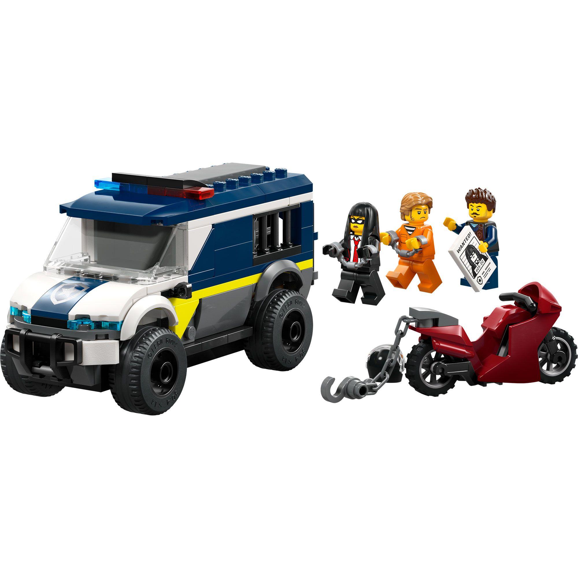 LEGO CAMIONETA DE TRANSPORTE PENITENCIARIO DE POLICÍA  60479-3