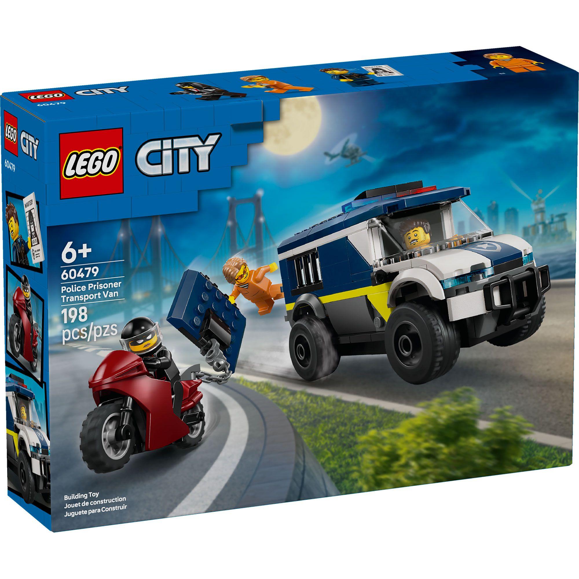 LEGO CAMIONETA DE TRANSPORTE PENITENCIARIO DE POLICÍA  60479-6