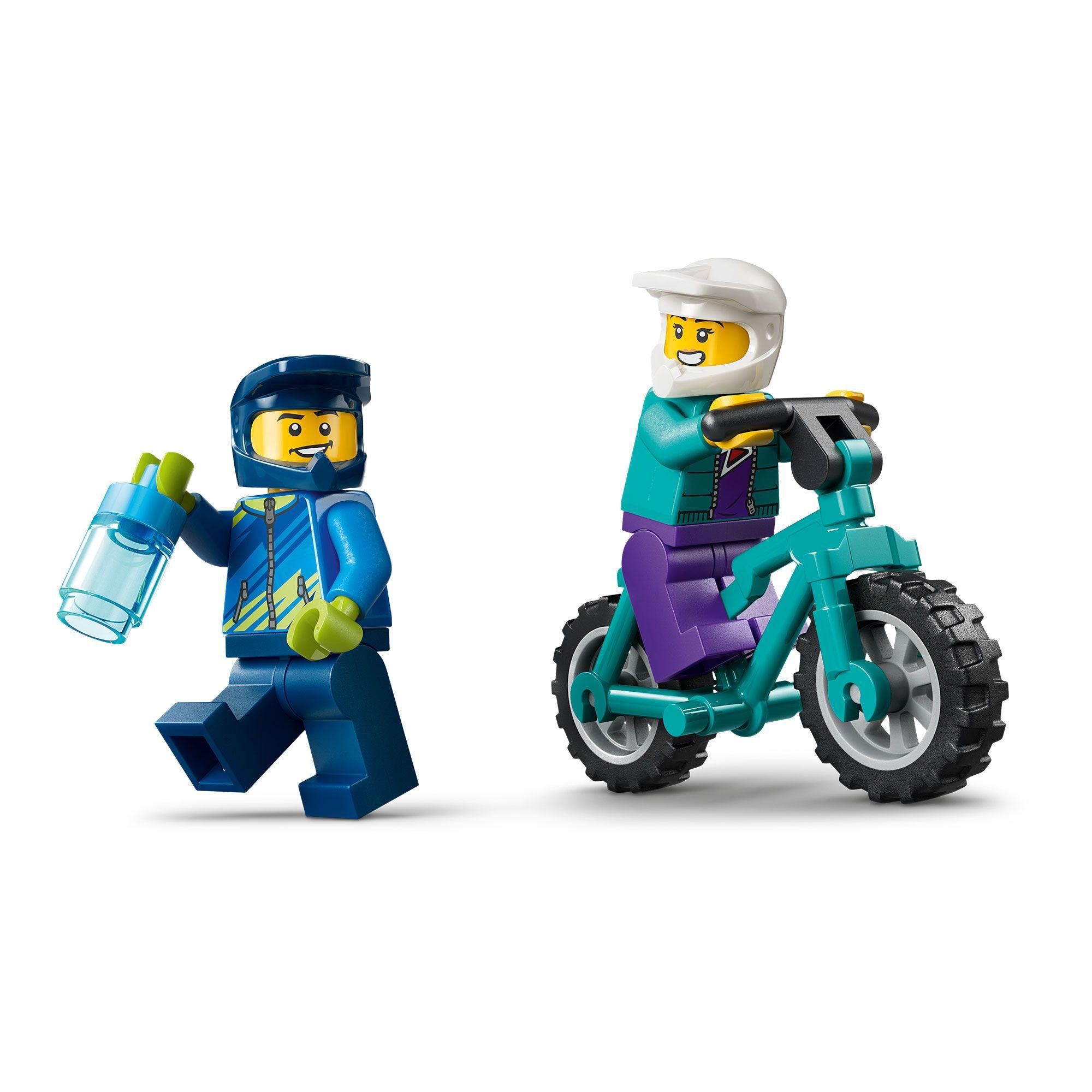 LEGO 60512 CAMIONETA DE AVENTURA CON BICIS DE MONTAÑA-5