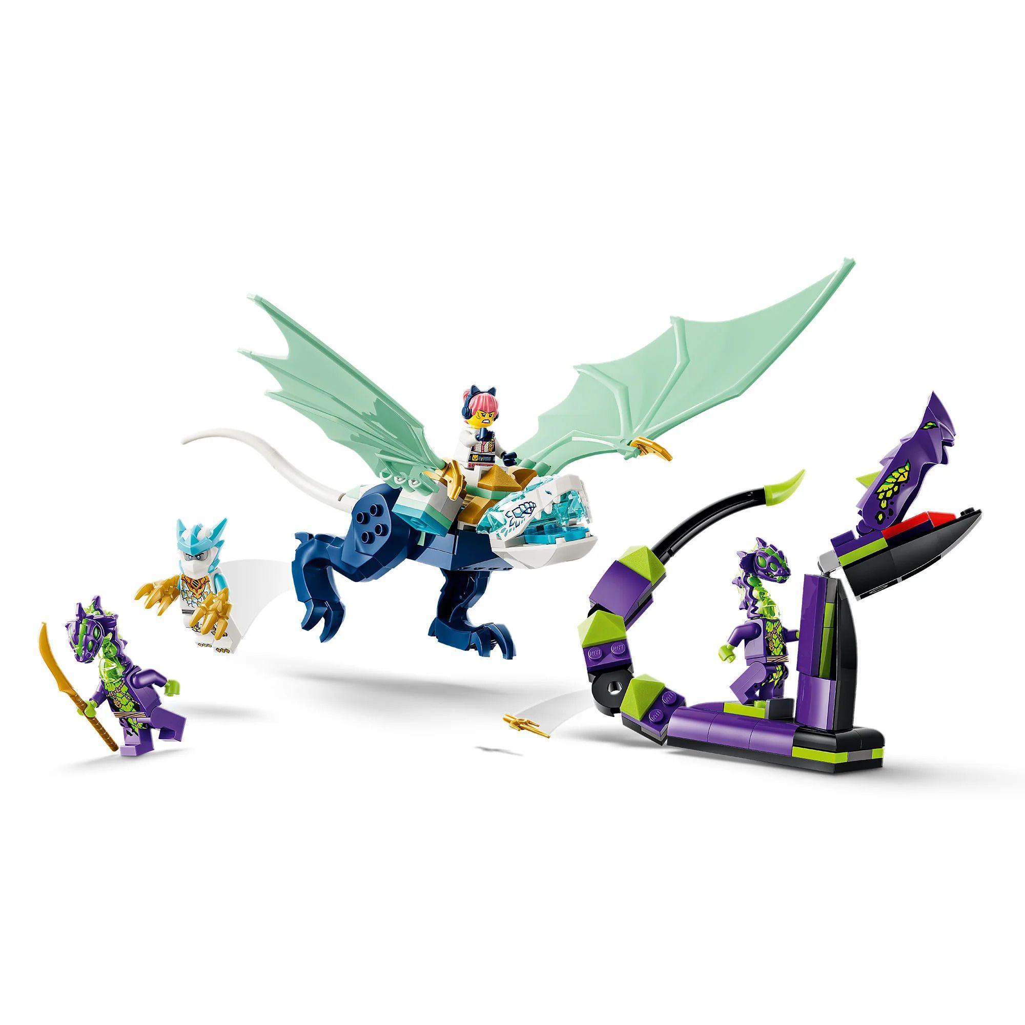 LEGEO 71865 BATALLA DE ZANE Y EL DRAGÓN DE HIELO NINJAGO-2