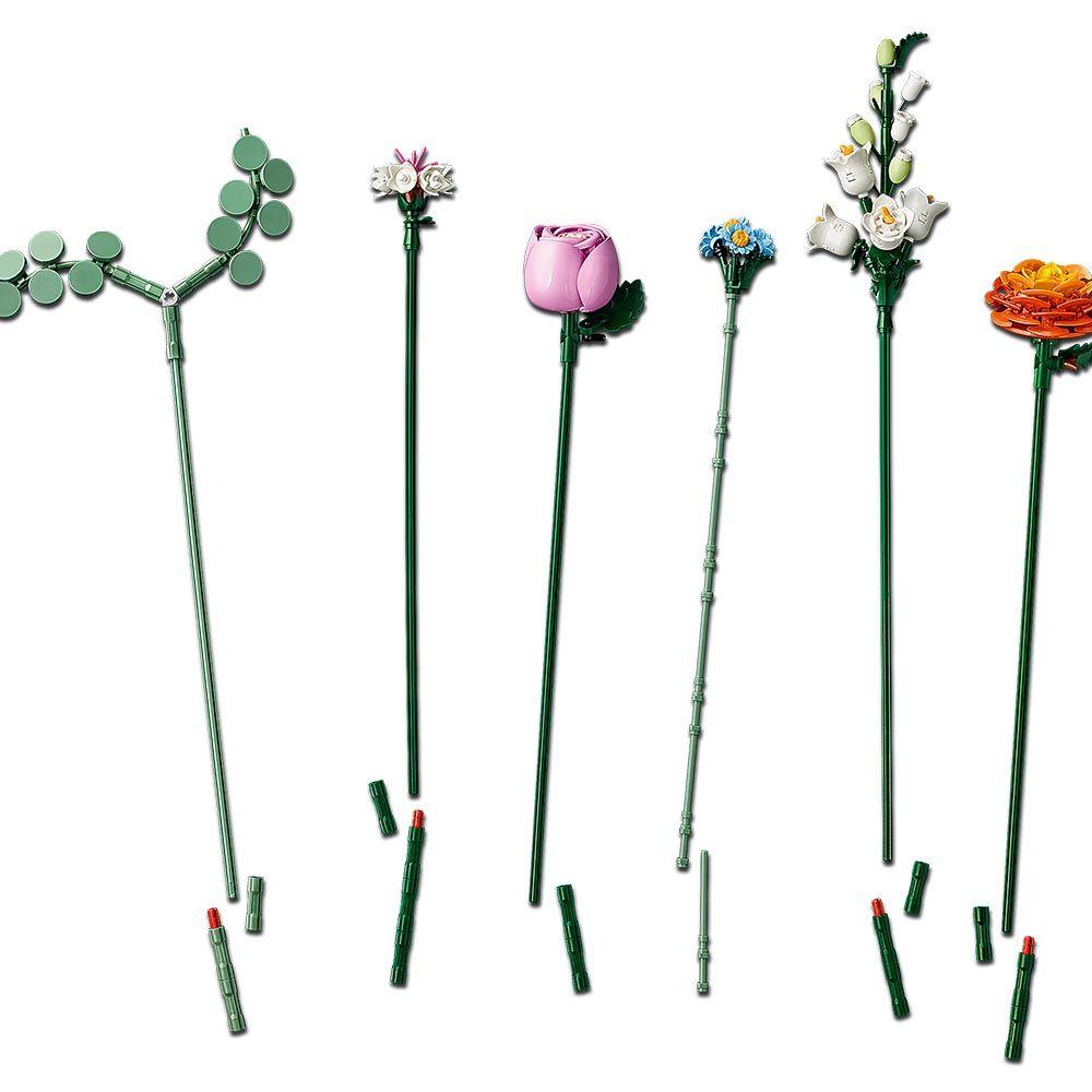 LEGO Ramo de Flores Fantasía en Rosa (10342)-6