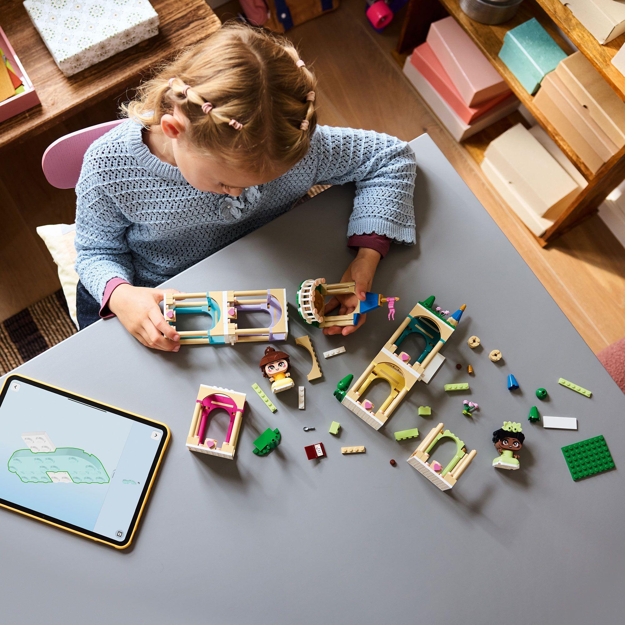 LEGO MINI BELLA Y TIANA CON CASTILLO DISNEY PRINCESS 43291-6