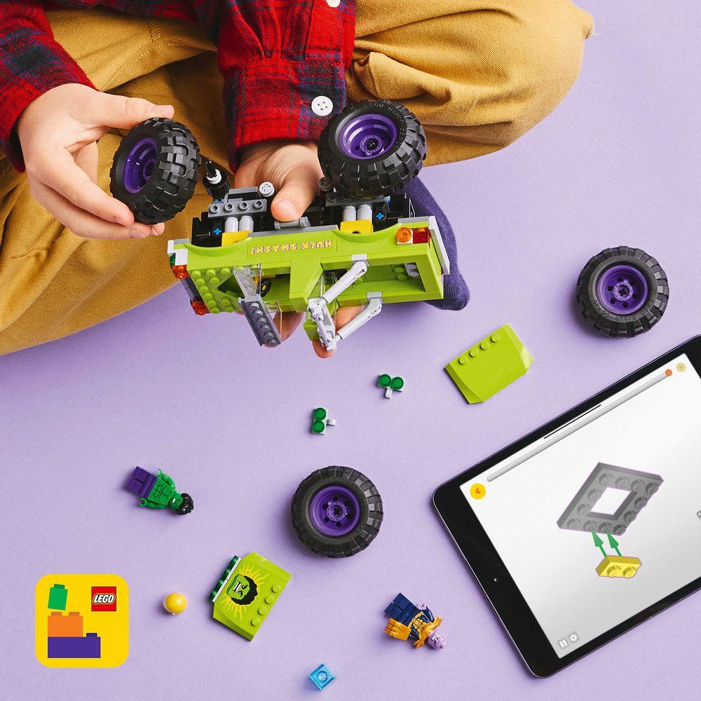 LEGO Camión de Hulk vs. Thanos (76312)-4