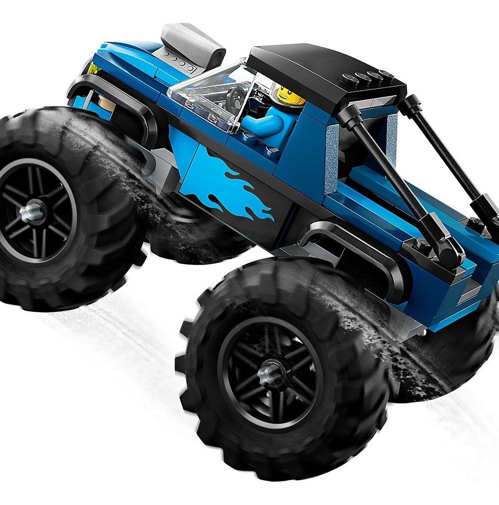 Lego City Carro Monstruo Azul-3