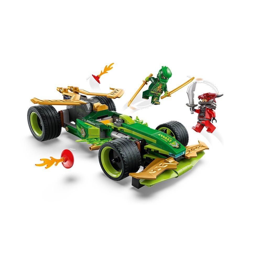 LEGO Auto de Carreras con Motor de Carga Manual de Lloyd-1