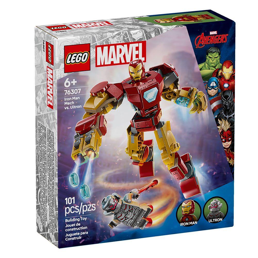 LEGO Armadura Robótica de Iron Man vs. Ultrón (76307)-0