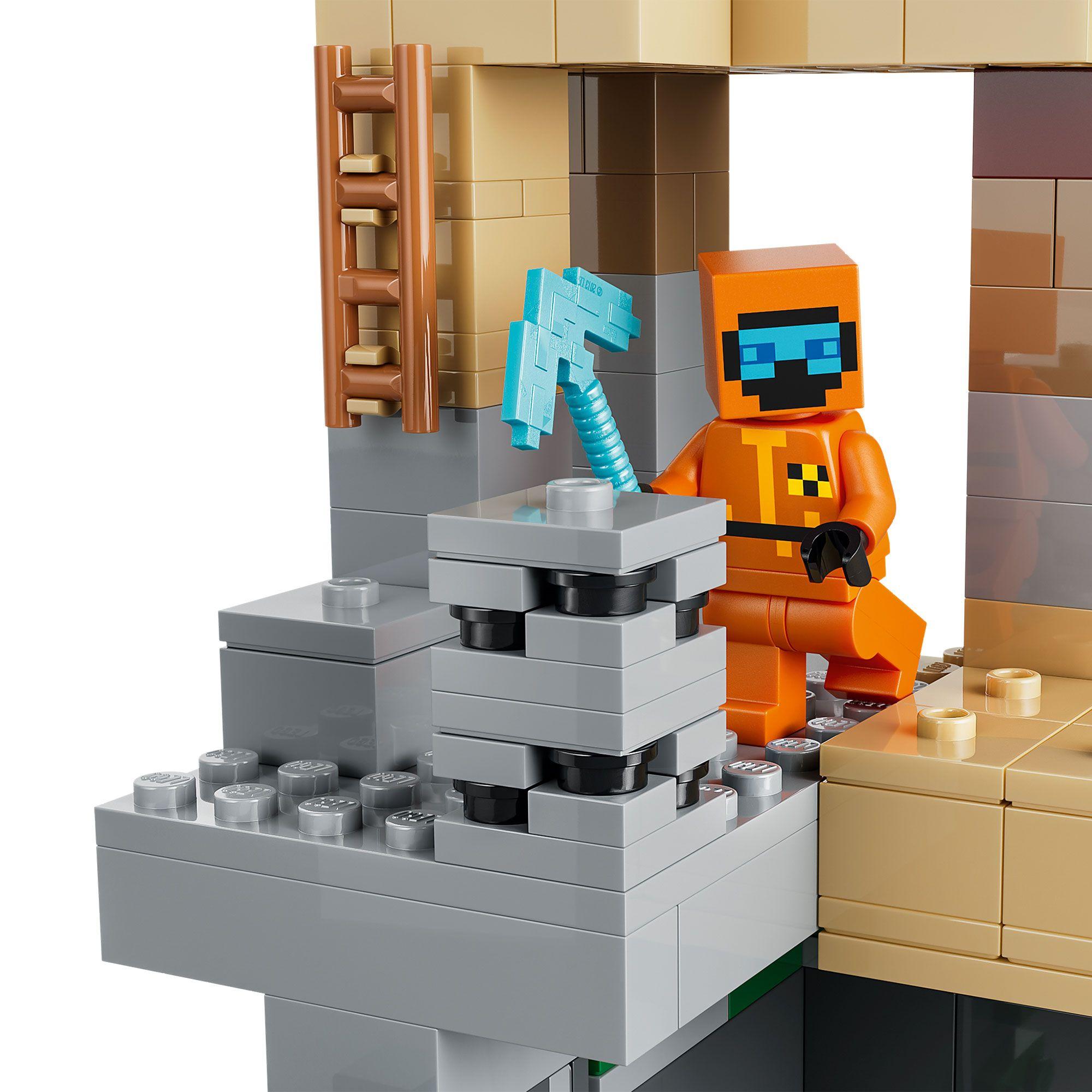 LEGO EL CALABOZO DE ZOMBIES MINECRAFT 21587-6