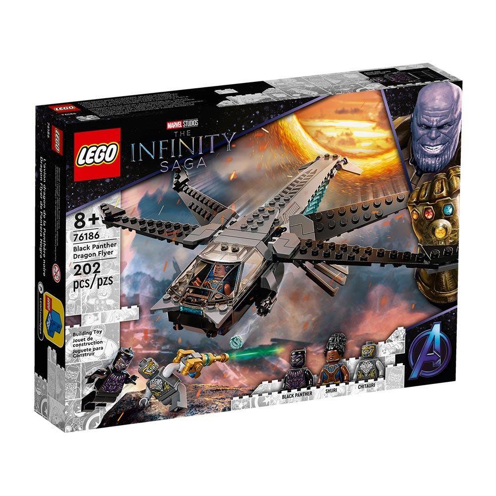 Lego Super Heroes Dragon Flyer De Black Panther 76186-1