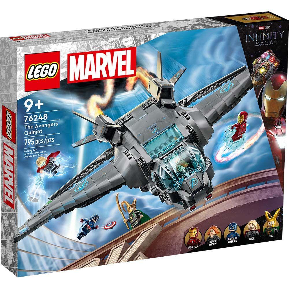 Lego Super Heroes 76248  Quinjet De Los Vengadores-0