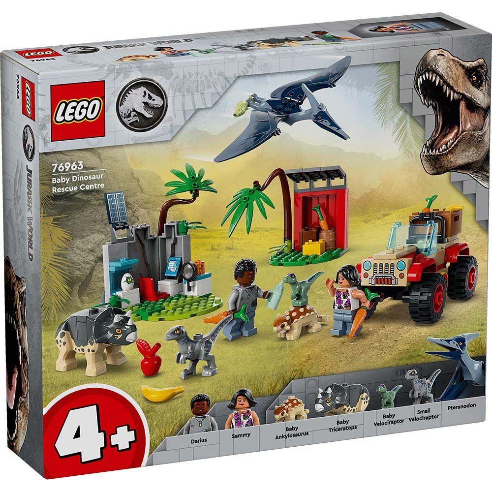 Lego Centro De Rescate De Crías De Dinosaurio (76963)-0