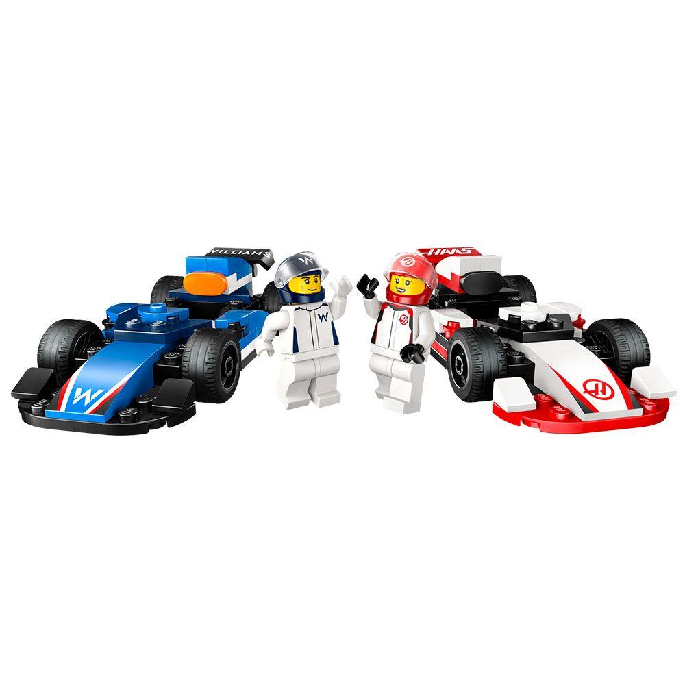 LEGO Autos de F1 Williams Racing y Haas F1 (60464)-2