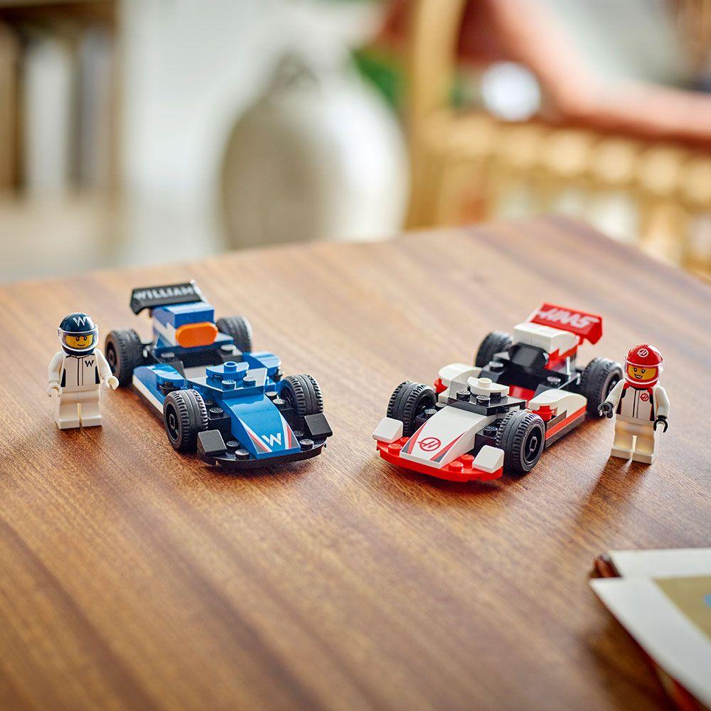 LEGO Autos de F1 Williams Racing y Haas F1 (60464)-7