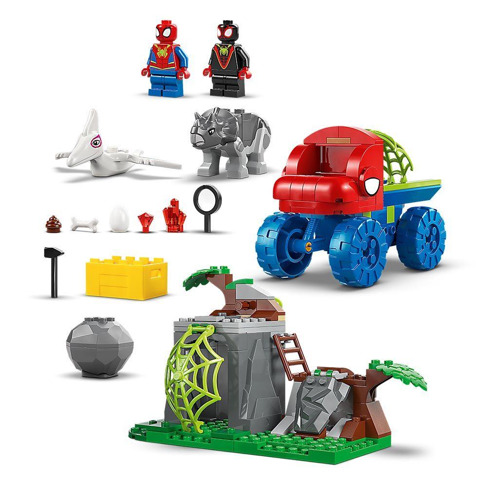 Todoterreno Dinosaurio y Equipo Spidey al Rescate (11199)-3