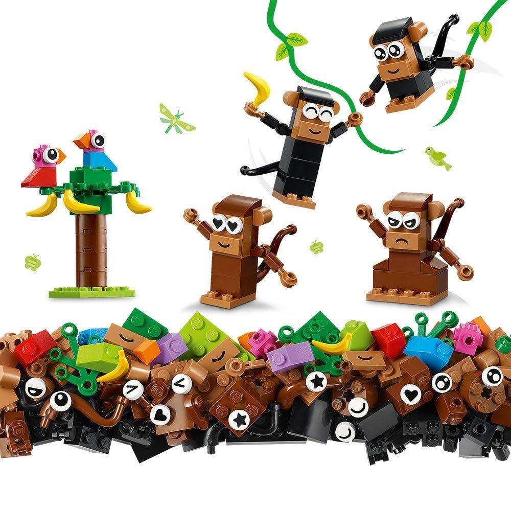 Lego Set Classic Diversión Creativa: Simios  11031-2