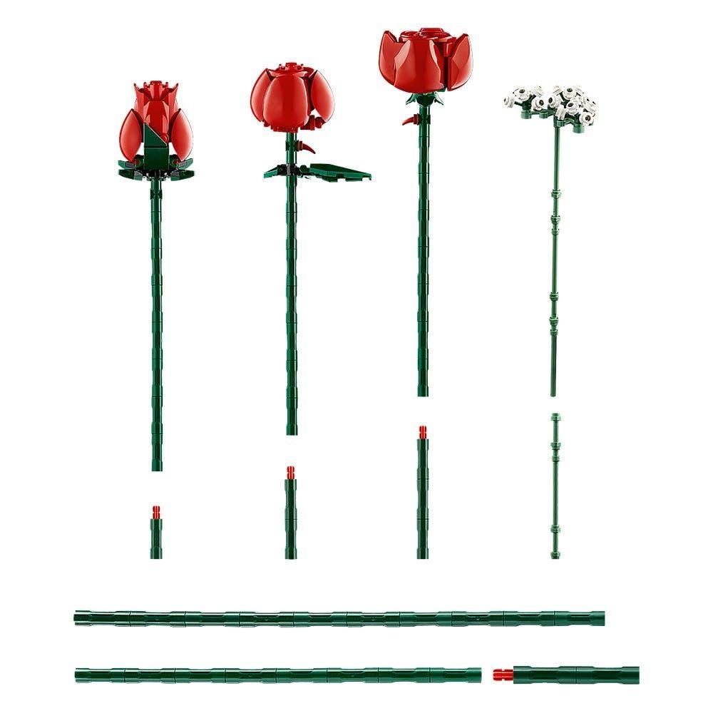 Lego Icons Ramo De Rosas-2