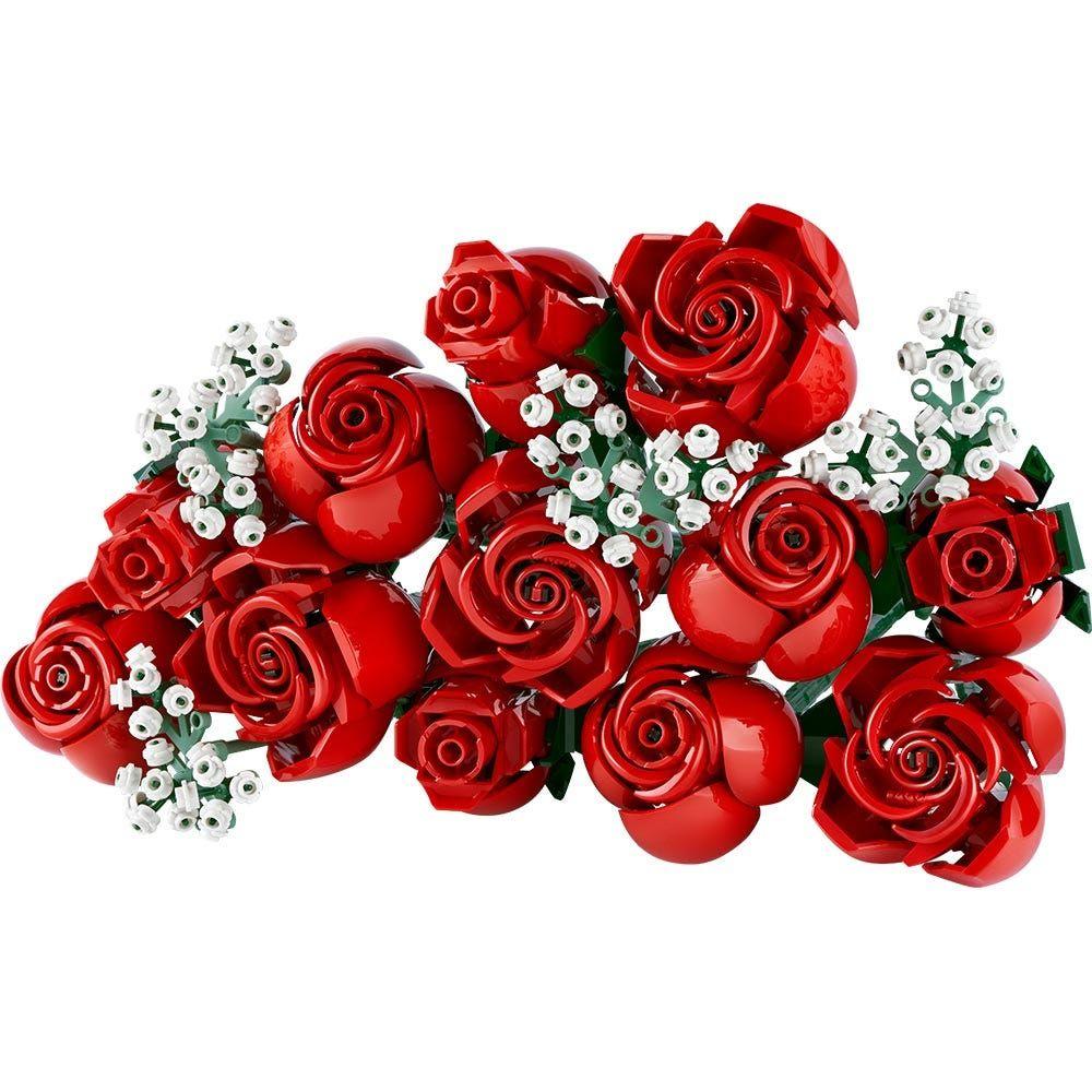 Lego Icons Ramo De Rosas-1