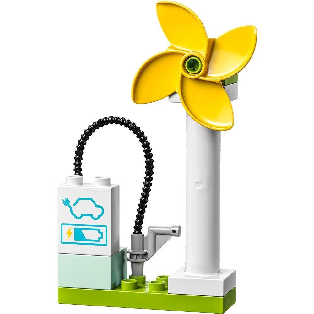 Lego Duplo (10985) Aerogenerador Y Auto Eléctrico-3