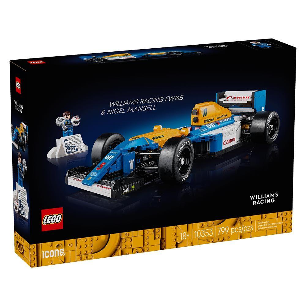 LEGO Williams Racing FW14B y Nigel Mansell (10353)-7