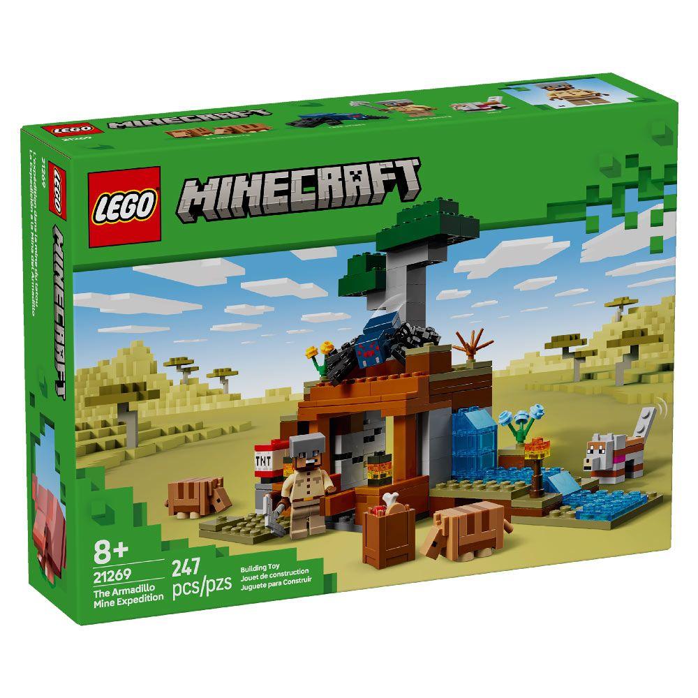 LEGO Minecraft La Expedición a la Mina del Armadillo (21269)-0