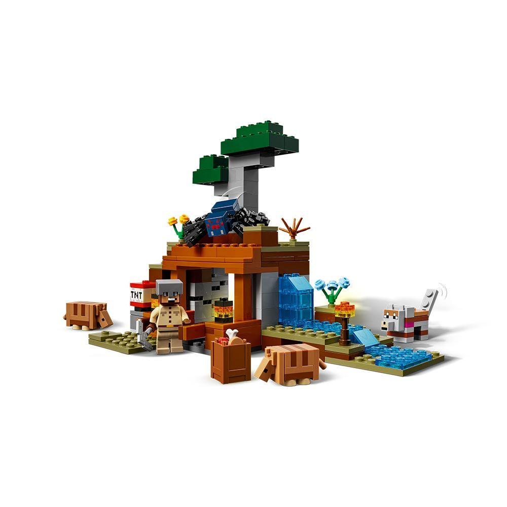 LEGO Minecraft La Expedición a la Mina del Armadillo (21269)-2