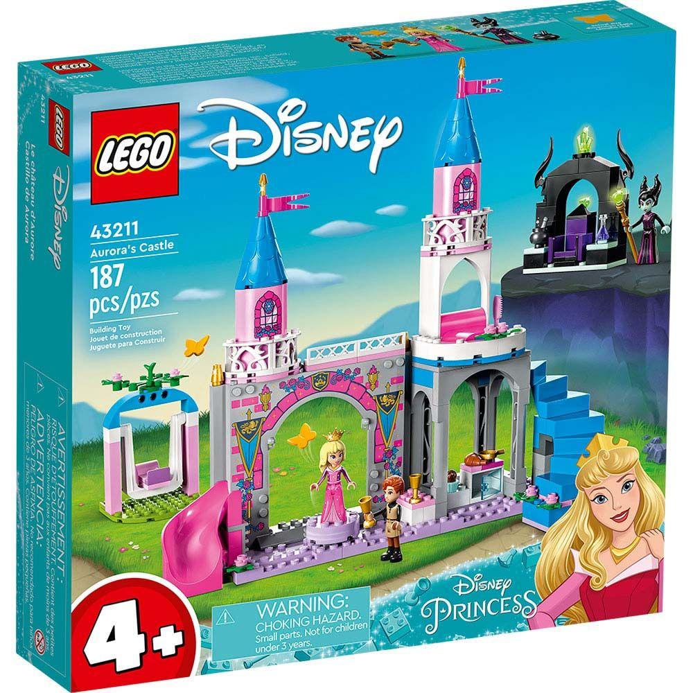 Lego Disney  Princess Castillo De Aurora 43211 187 Piezas-0