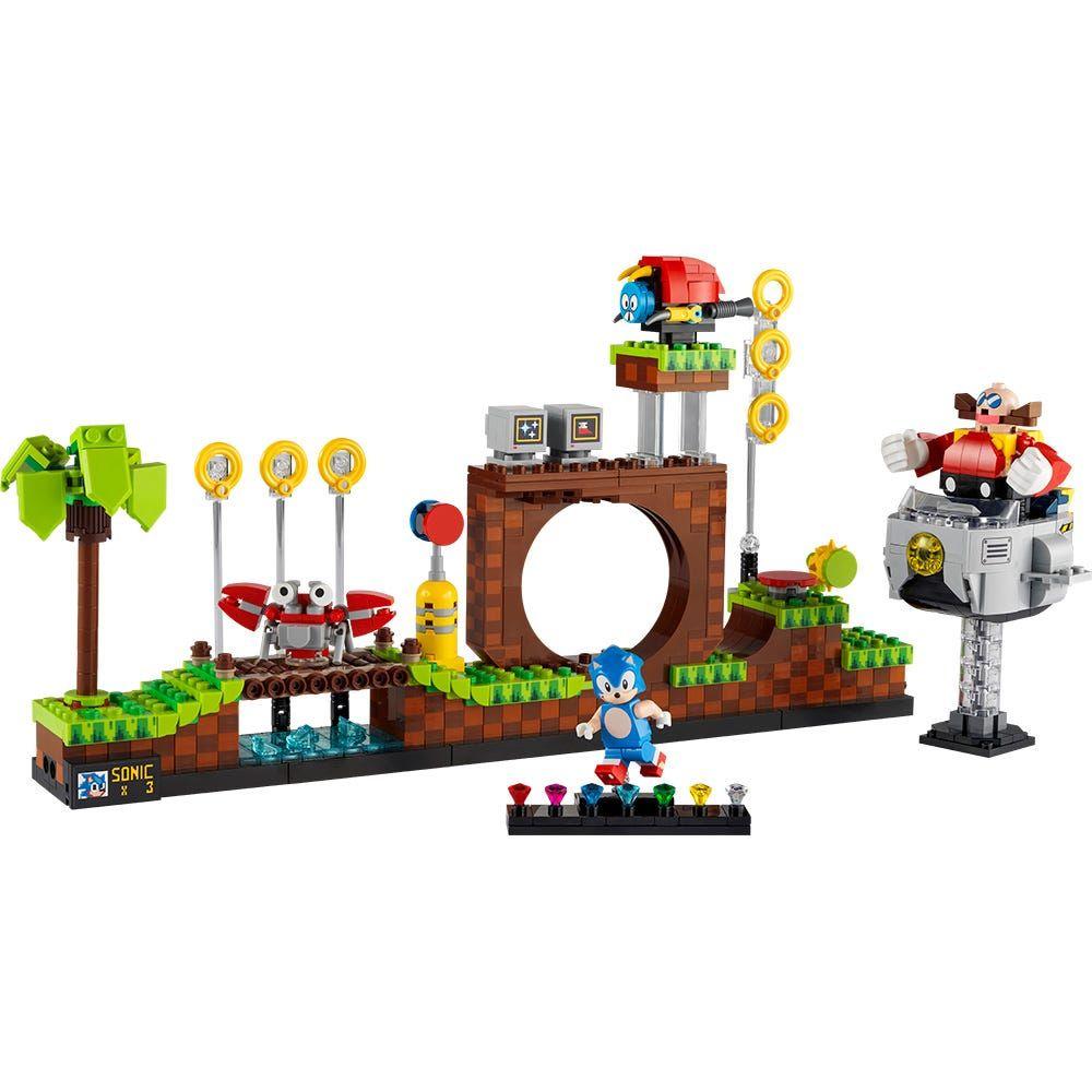 Lego  Sonic The Hedgehog  Green Hill Zone  21331-1