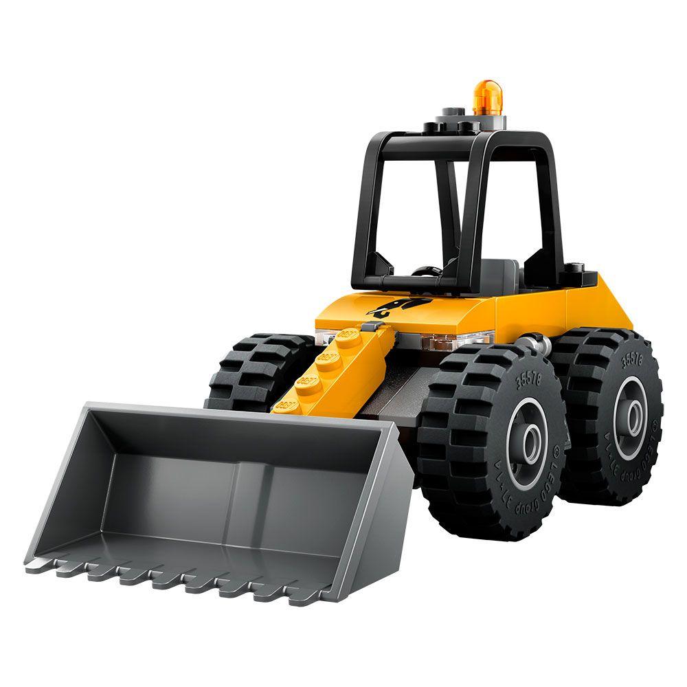LEGO Cargadora con Ruedas Amarilla (60450)-3