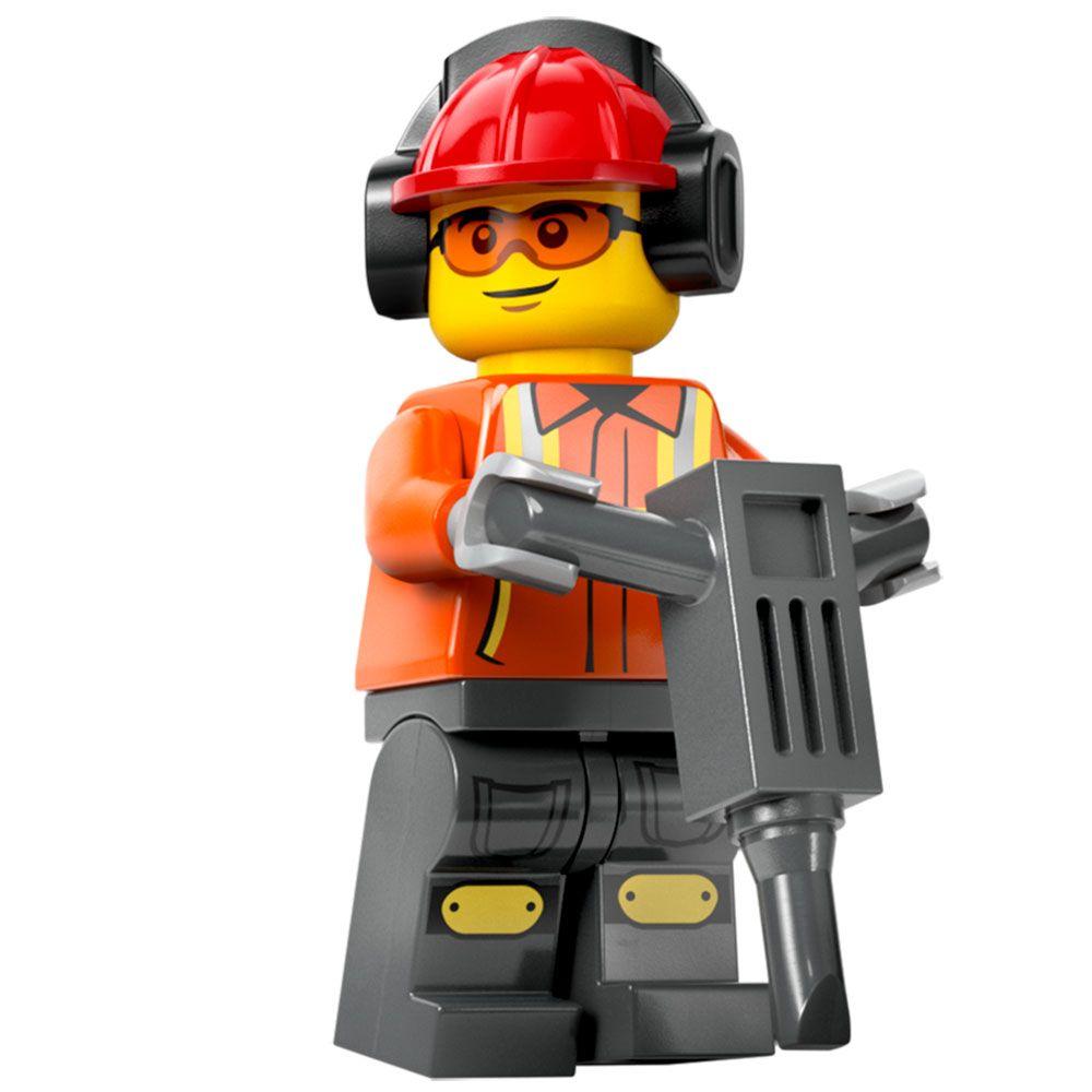 LEGO Cargadora con Ruedas Amarilla (60450)-6