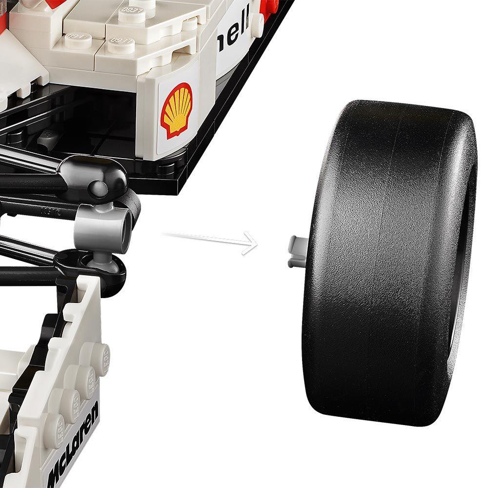 LEGO Icons  McLaren MP4/4 y Ayrton Senna 10330-4