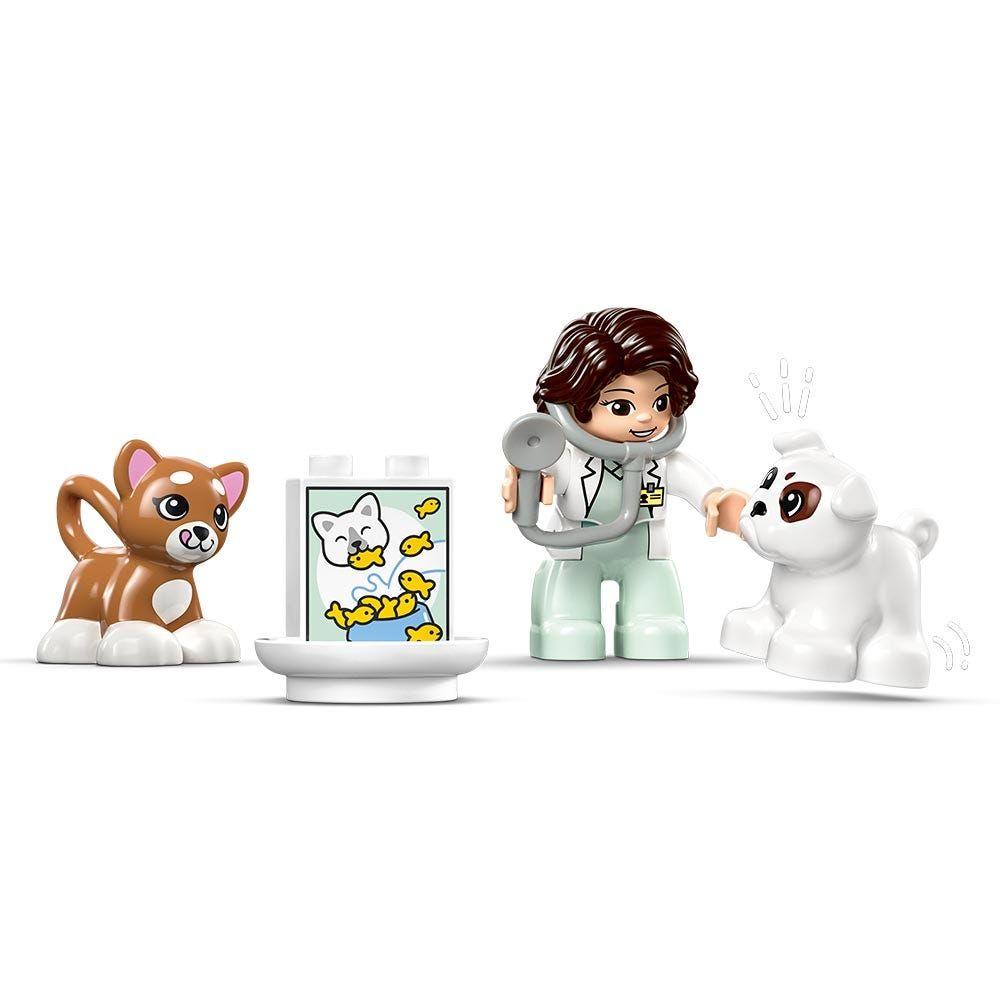 Lego Duplo Visita Al Centro Veterinario-2