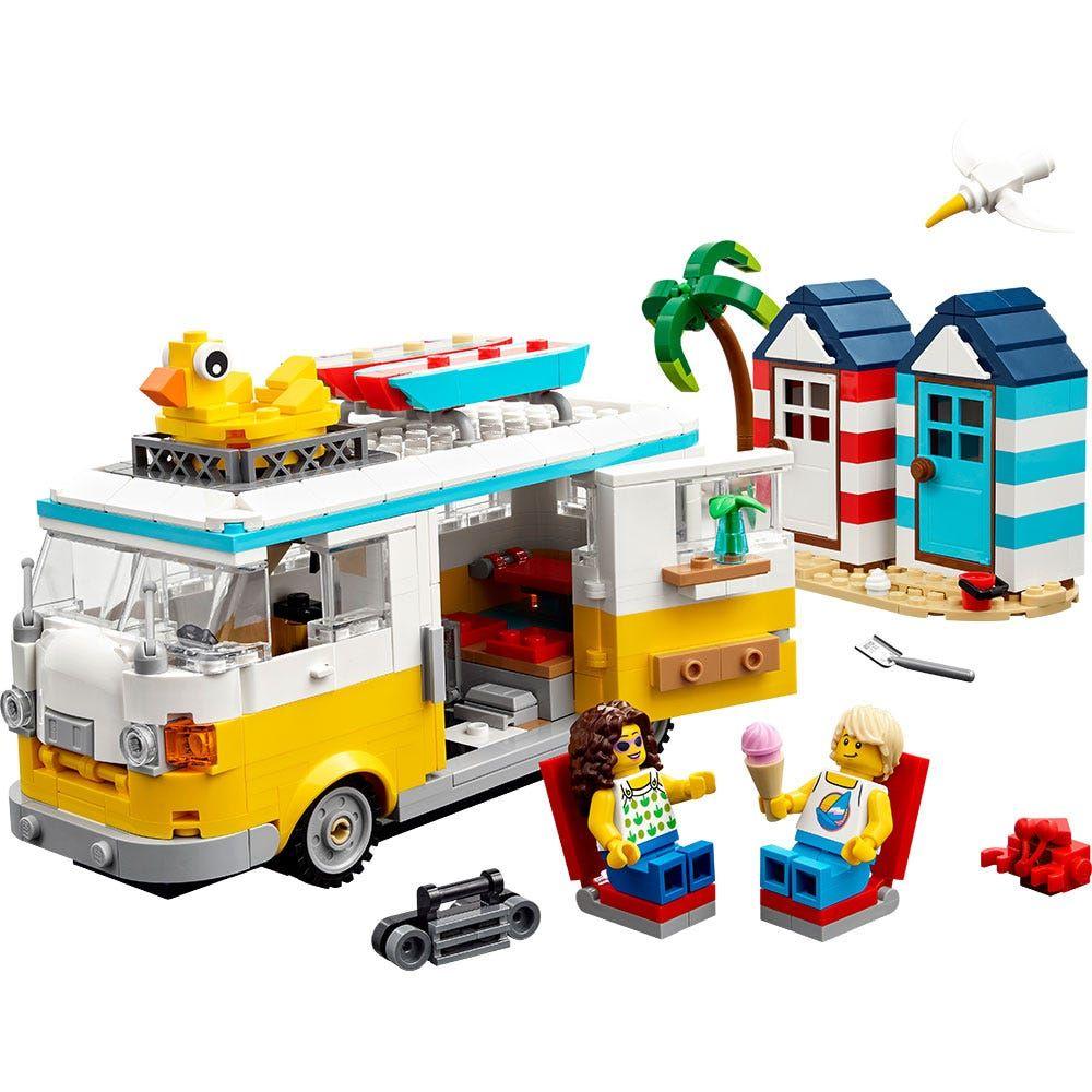 Lego Creator 31138  Camioneta De Playa-1