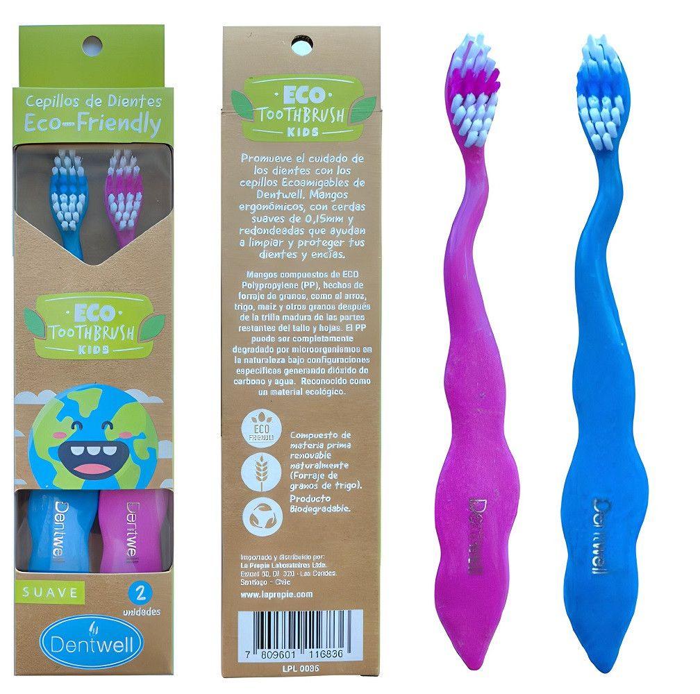 Cepillo De Dientes Infantil Ecológico Dentwell-3