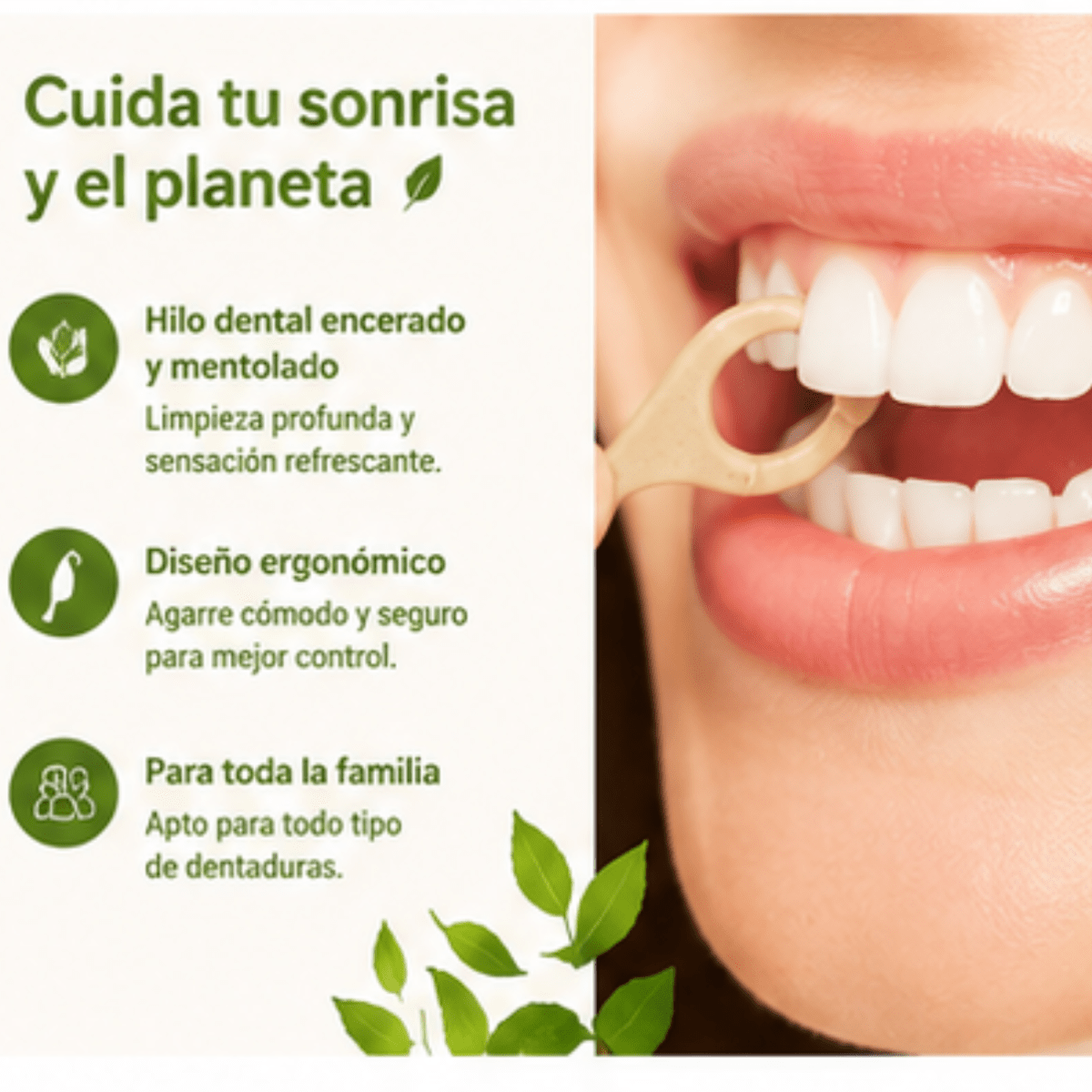 Hilo Dental Encerado Con Menta 50 Unidades Dentwell-3