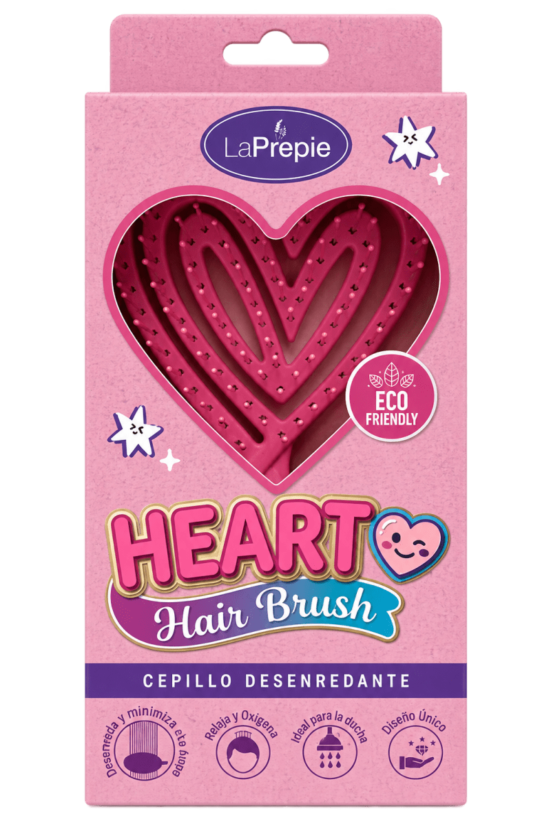 HEART BRUSH CEPILLO PELO DESENREDANTE Y MASAJE CAPILAR-3