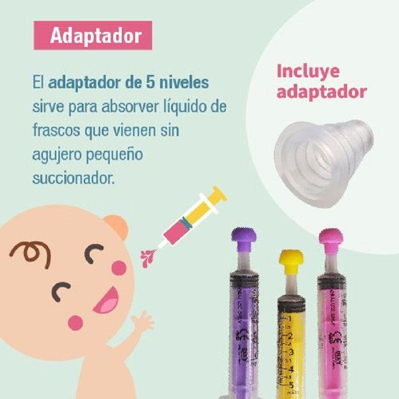 Jeringa Dispensadora De Medicamento La Prepie Jarabe Niños-2