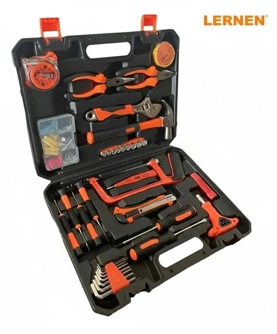 Set Herramientas Manuales 150 Piezas Lernen Modelo 135P Maletín-0