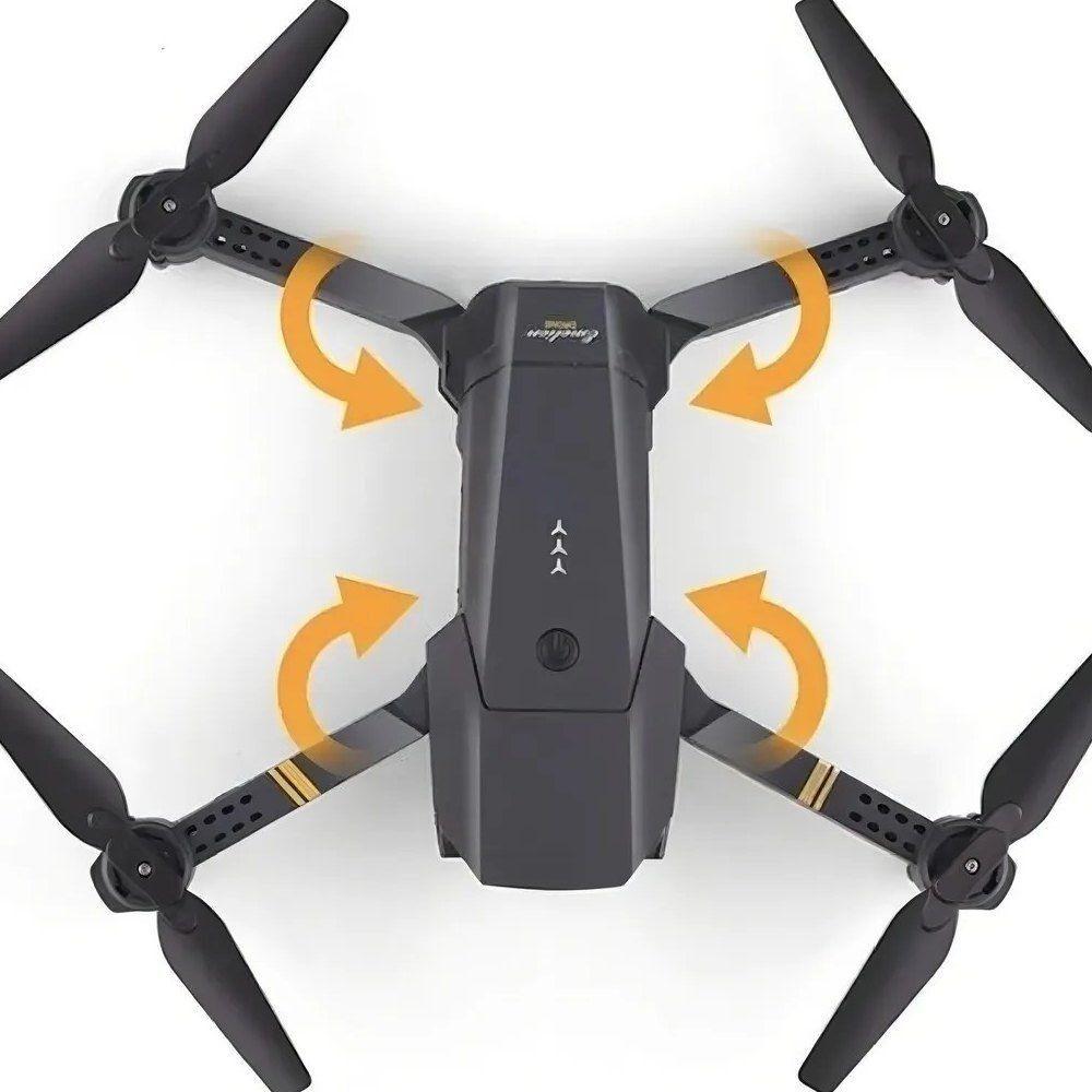 Drone Aéreo Plegable 998 PRO con Cámara HD y Wi-Fi-4