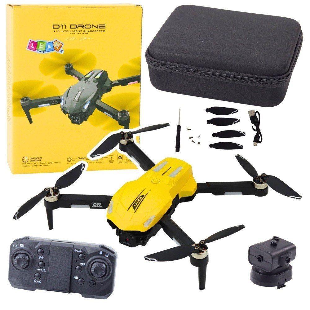 Drone Luciérnaga Control Remoto Por Inducción Con La Mano Color Amarillo-270006-3