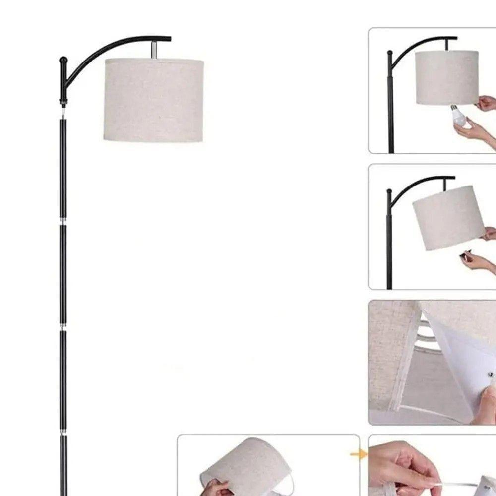 Lámpara De Pie Alta Sala De Estar Y Dormitorio-3