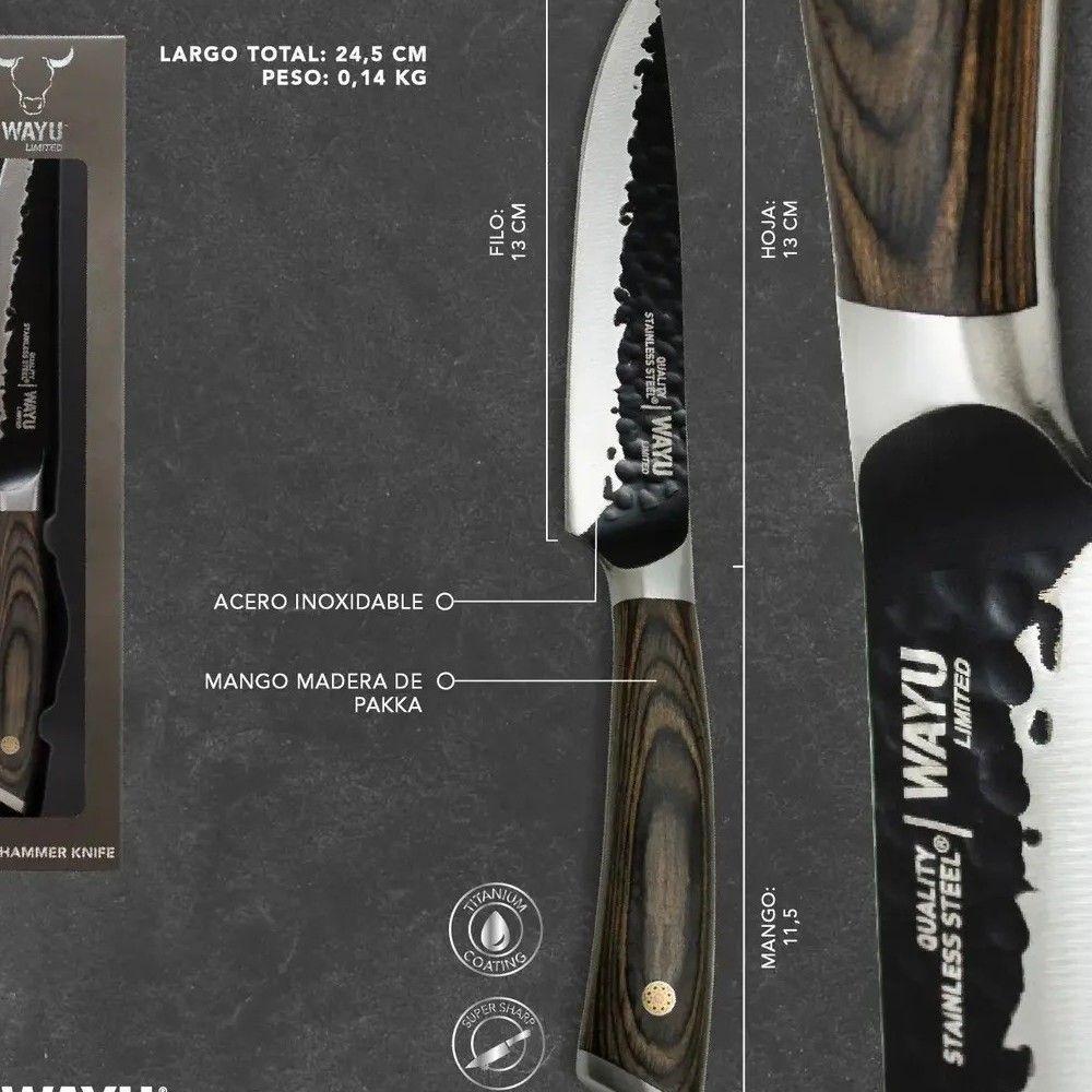 Cuchillo Hammer mediano color negro-3