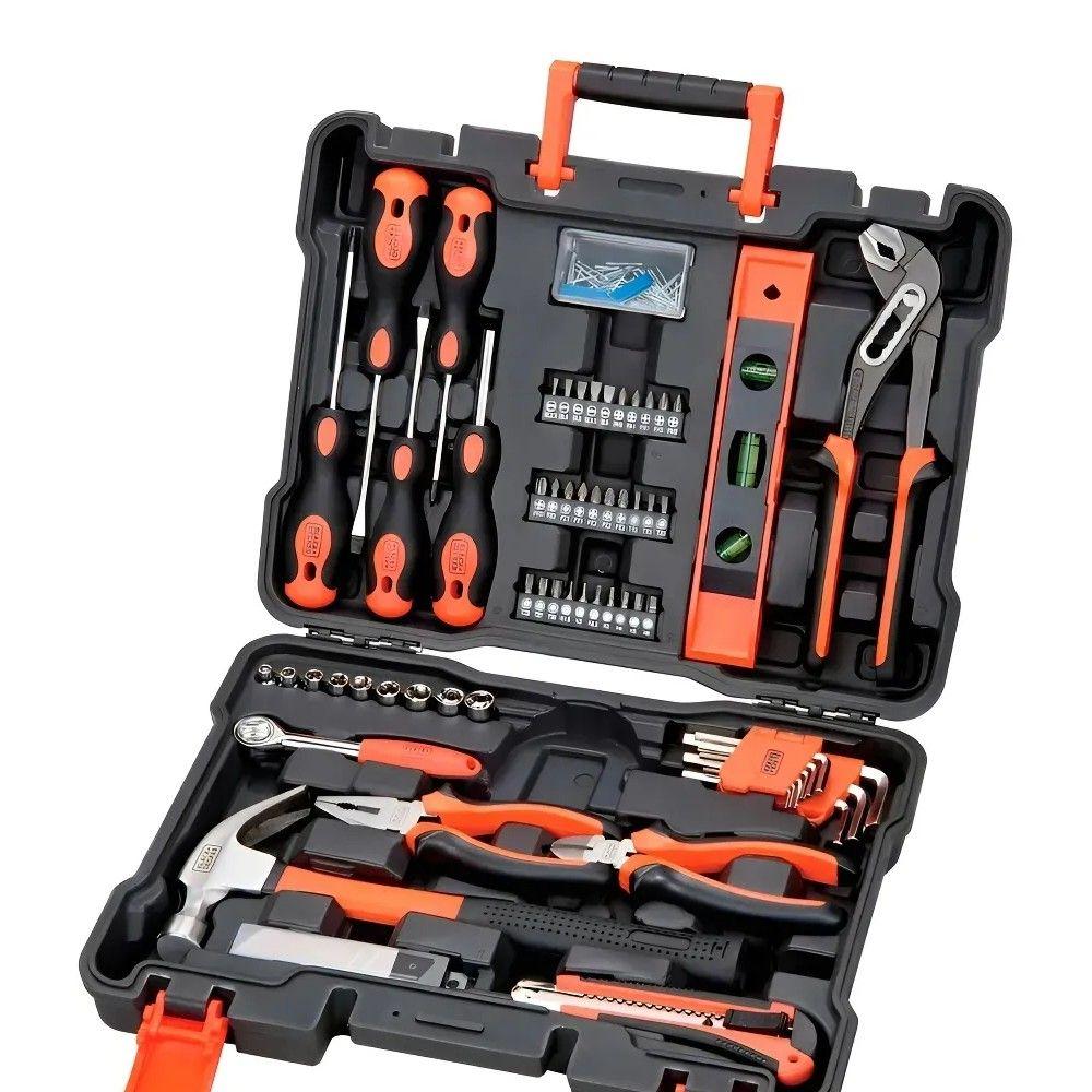 Set 153 Piezas Herramientas Manuales Black+Decker BMT153C-LA Color Negro-2