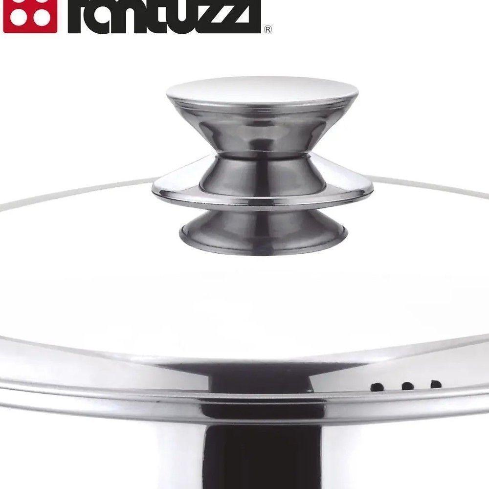 Batería De Cocina Fantuzzi Pavia Acero Set 6 Piezas-4