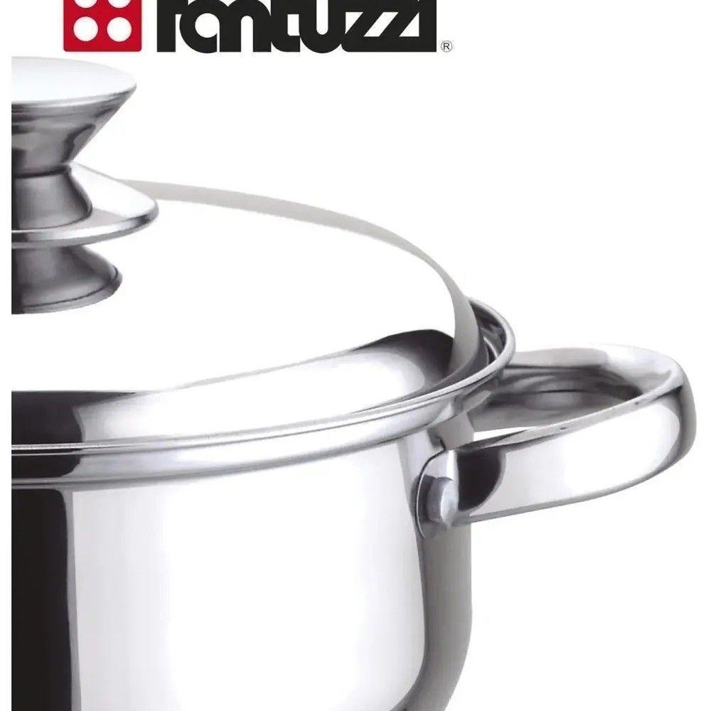 Batería De Cocina Fantuzzi Pavia Acero Set 6 Piezas-2