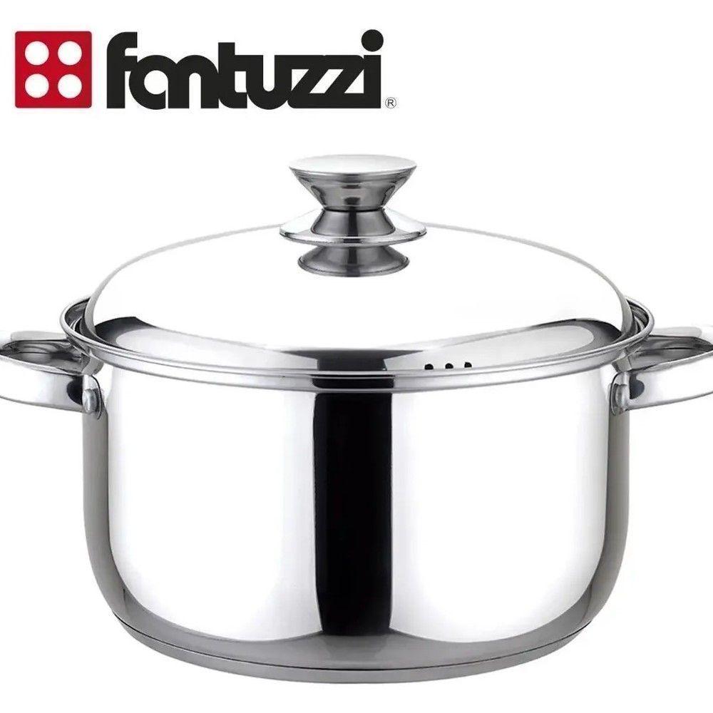 Batería De Cocina Fantuzzi Pavia Acero Set 6 Piezas-1