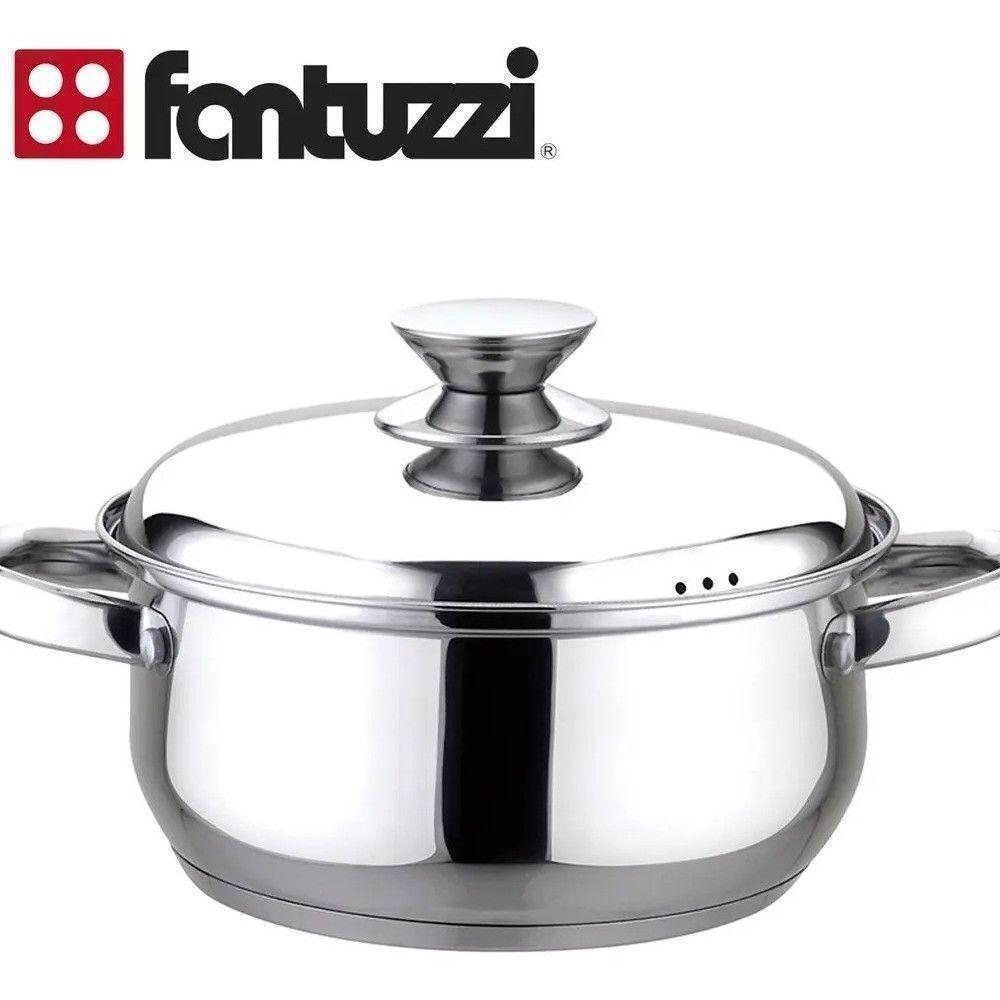 Batería De Cocina Fantuzzi Pavia Acero Set 6 Piezas-5