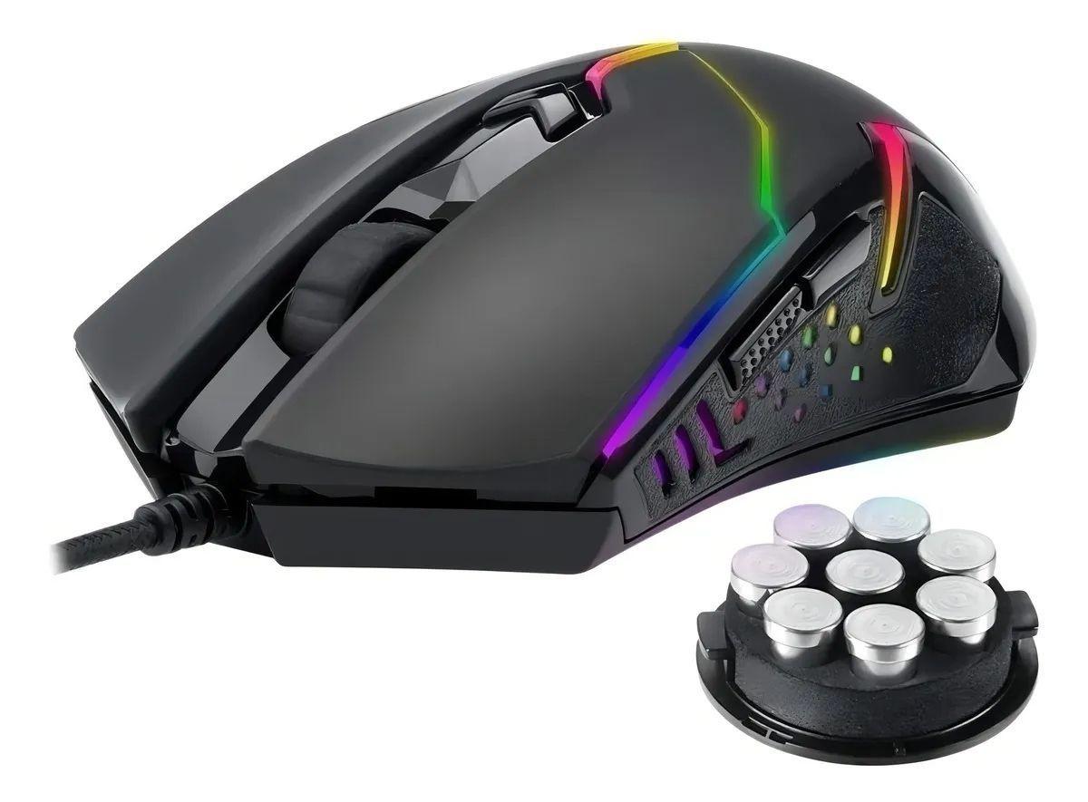 Mouse Gamer Redragon Centrophorus2 M601-RGB black-1