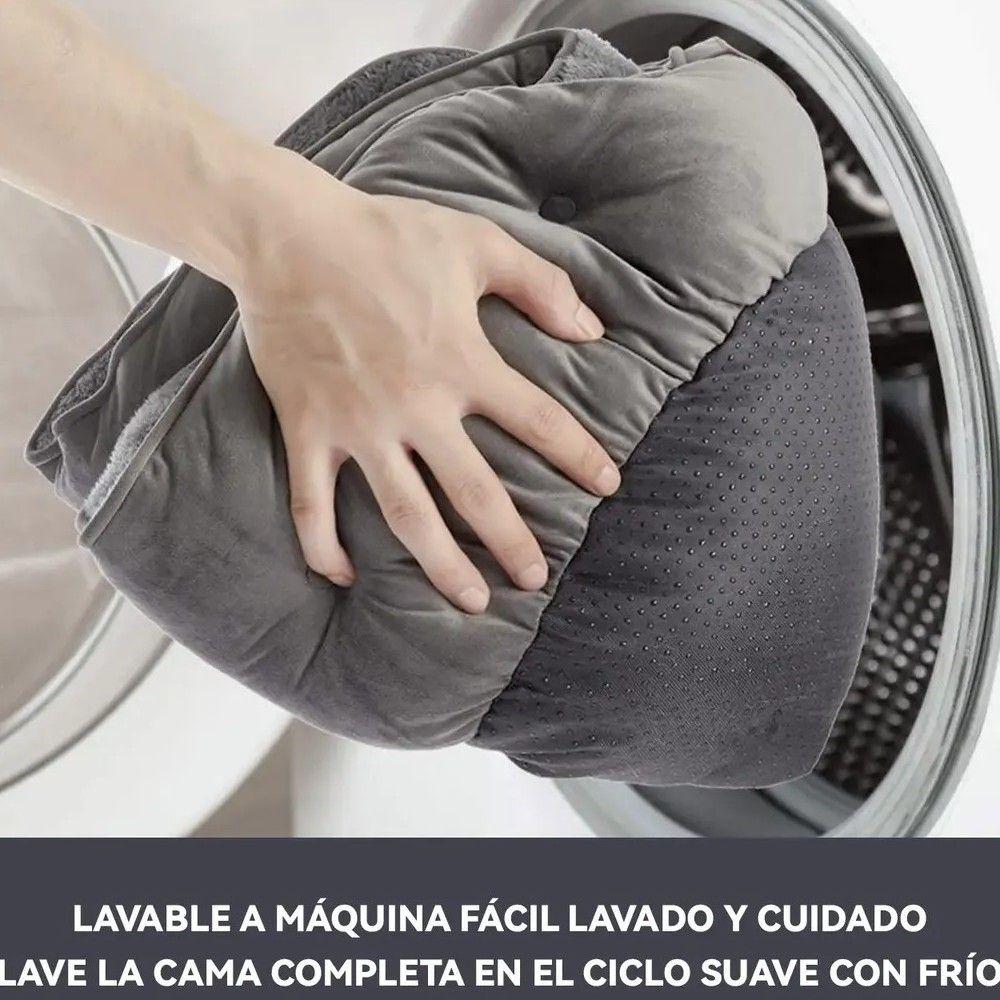 Cama Antiestres Para Perro Gato Con Cojin Reversible 60x53cm-2