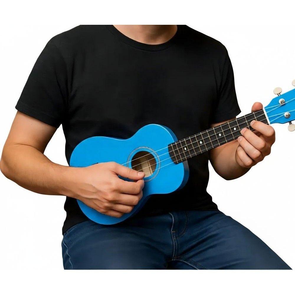 Ukelele Soprano Music 21" + Funda + Afinador + Accesorios Ideal Para Aprender-2