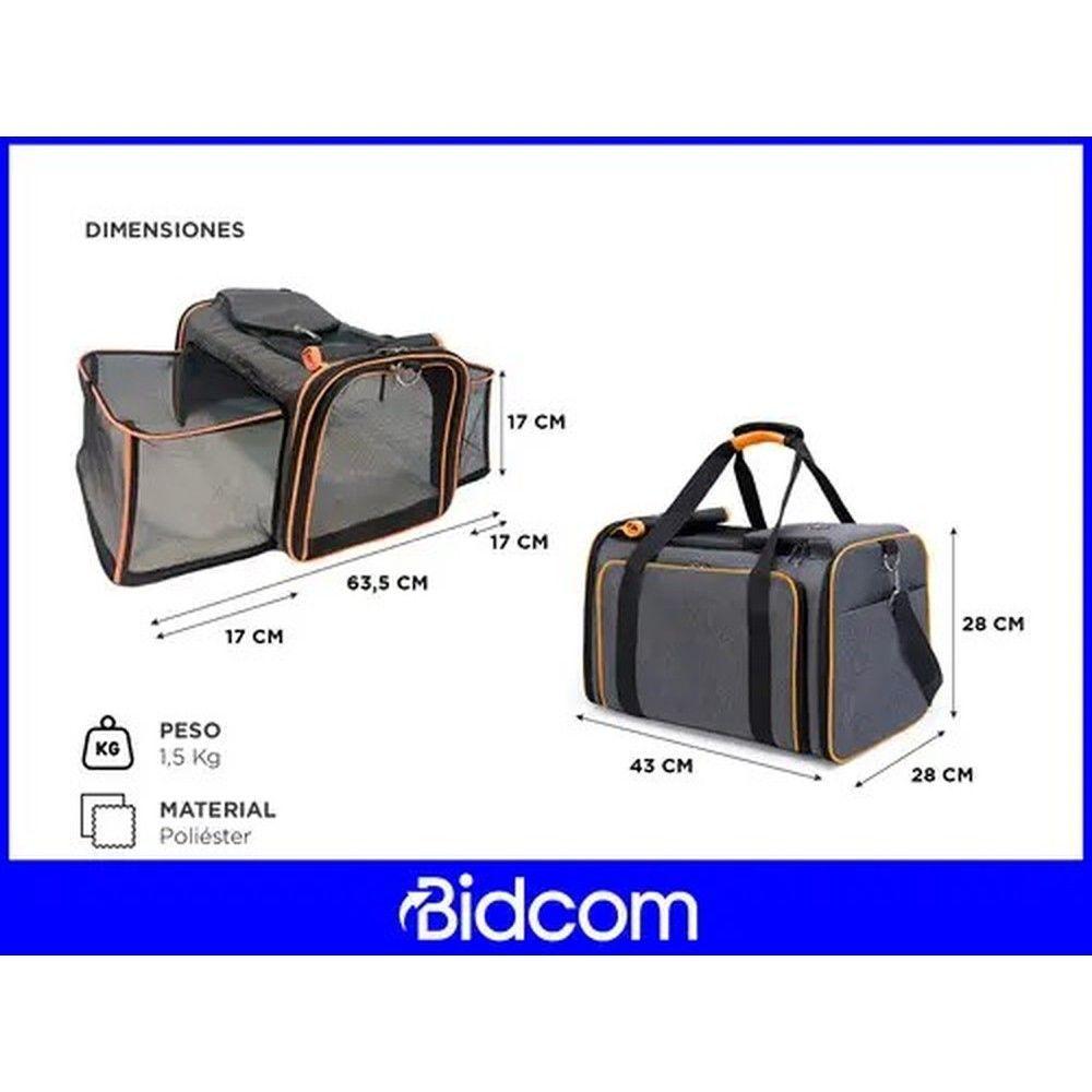 Bolso Transportadora de Mascotas Gadnic JAU03 Tamaño Pequeño Base Acolchonada...-2