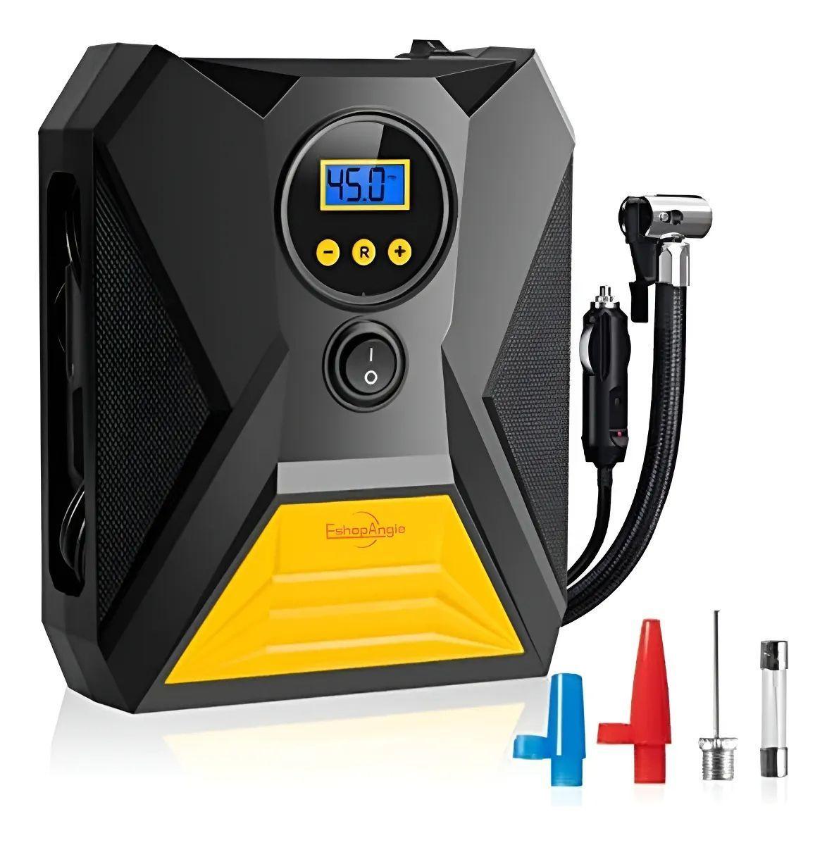 Compresor Aire Auto Digital 12V Portátil Calgary 300PSI con Apagado Automático-2